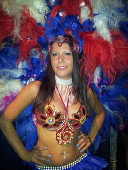 caribisch thema feest samba